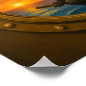 Cruise Cabin Decor Poster ポスター (角)