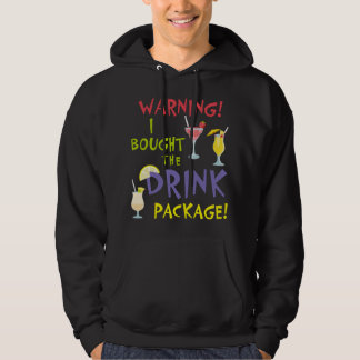 Cruise Funny Graphic Warning I Bought the Drink Pa パーカ