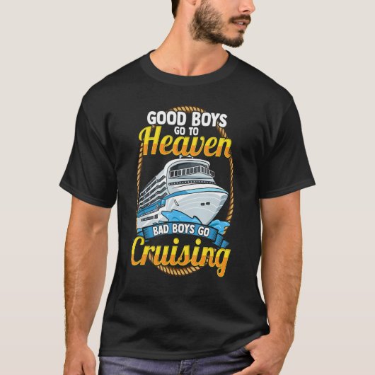 Cruise Gay LGBT Rainbow Gaycation Vacation Cruisin Tシャツ (正面)