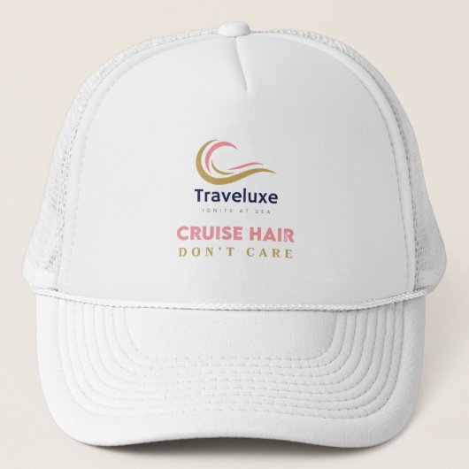 Cruise Hair... Don’t Care | Ignite at Sea Hat キャップ (正面)