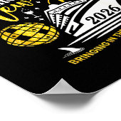 Cruise Into The New Year Funny 2026 Cruise Ship Wo ポスター (角)