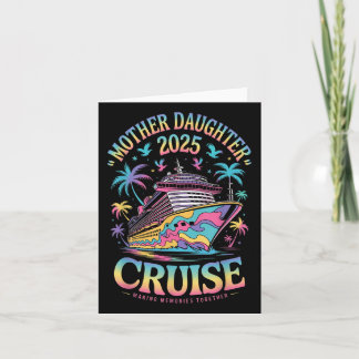 Cruise Mother Daughter Trip 2025 Funny Mom Daughte カード