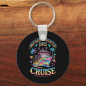 Cruise Mother Daughter Trip 2025 Funny Mom Daughte キーホルダー (正面)