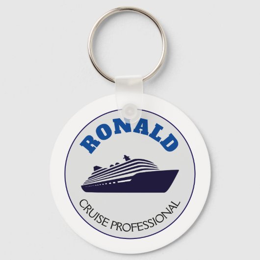 Cruise Professional Key Chain Mug Name Gift  キーホルダー (正面)