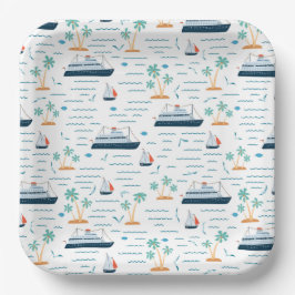 Cruise Ship ペーパープレート