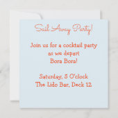 Cruise ship 招待状 (裏面)