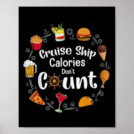 Cruise Ship Calories Don't Count ポスター (正面)
