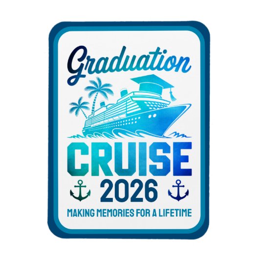 Cruise Ship Decor Stateroom Magnet マグネット (縦)
