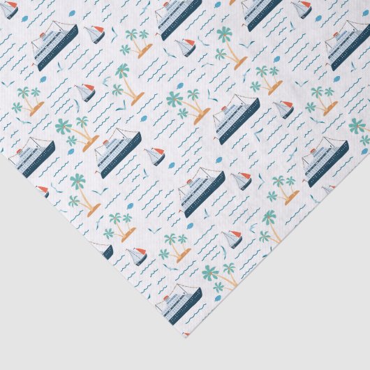 Cruise Ship Decoupage 薄葉紙 (詳細)