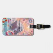Cruise Ship Luggage Tag ラゲッジタグ (正面横)