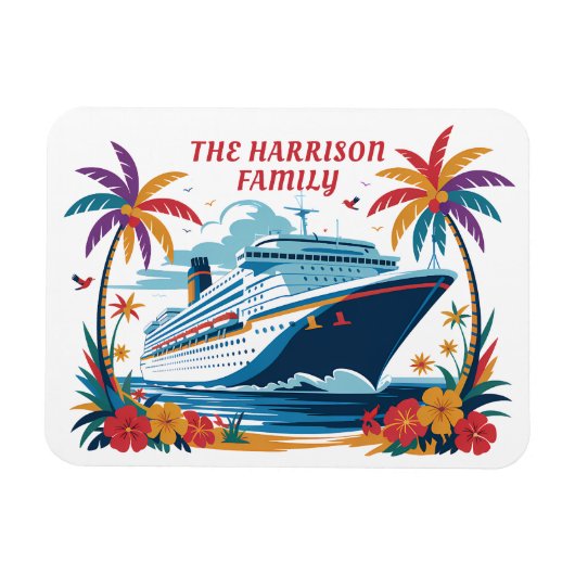 Cruise Ship Stateroom Magnet マグネット (横)