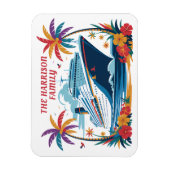 Cruise Ship Stateroom Magnet マグネット (縦)