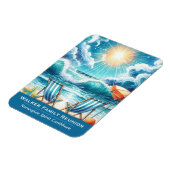 Cruise Ship Stateroom Magnet マグネット (左側)