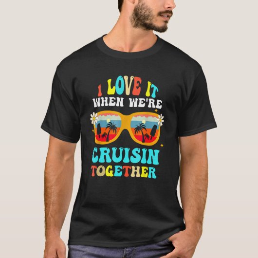 Cruise Ship Vacation Friends Buddies Couples Girl  Tシャツ (正面)