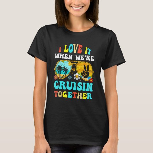 Cruise Ship Vacation Friends Buddies Couples Girl  Tシャツ (正面)