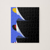 Cruise Ships Vintage Poster Ocean Liner ジグソーパズル (縦)