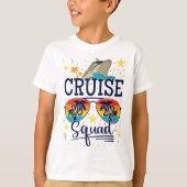 Cruise Squad 2023 Cruising Vacation Boy Tシャツ (正面)