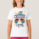 Cruise Squad 2023 Cruising Vacation Girl Tシャツ<br><div class="desc">Cruise Squad 2023 Cruising Birthday Vacation Funny Crew Graphic design Gift Tee Girl T-shirt Classic Collection.</div>