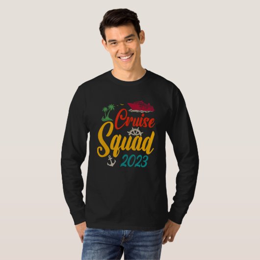 Cruise Squad 2023 Family Matching Group Squad Quot Tシャツ (正面フル)