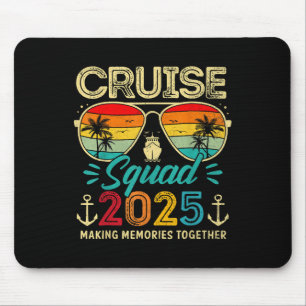 Cruise Squad 2025ファミリーグループマッチングサマーバック マウスパッド
