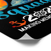 Cruise Squad 2025 Friends Family Vacation Matching ポスター (角)