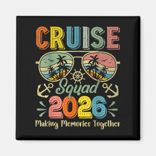 Cruise Squad 2026ファミリーグループマッチングサマーバック マグネット