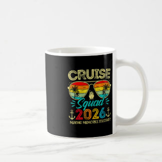 Cruise Squad 2026 Family Group Matching Summer Vac コーヒーマグカップ