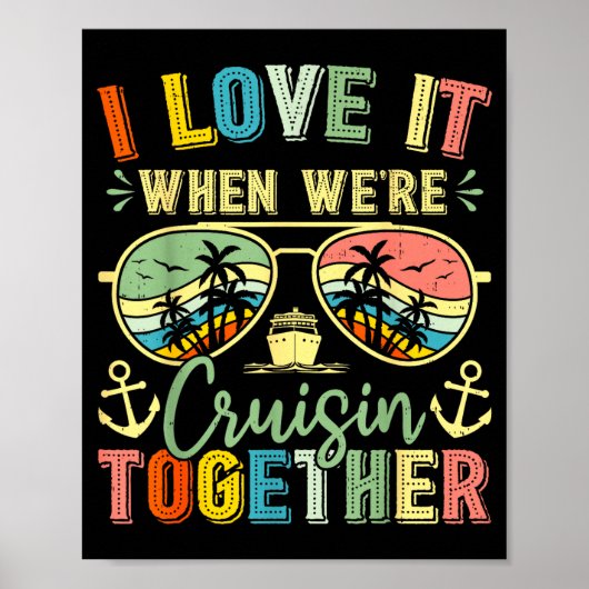 Cruise Squad 2026 Family Group Matching Summer Vac ポスター (正面)