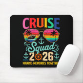 Cruise Squad 2026 Family Group Matching Summer Vac マウスパッド (マウス)