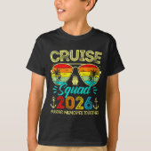 Cruise Squad 2026 Family Group Matching Summer Vac Tシャツ (正面)