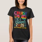 Cruise Squad 2026 Family Group Matching Summer Vac Tシャツ (正面)