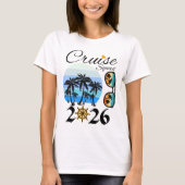 Cruise Squad 2026 Family Vacation Tシャツ (正面)