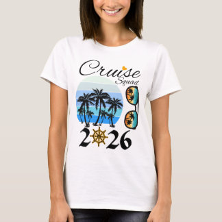 Cruise Squad 2026 Family Vacation Tシャツ