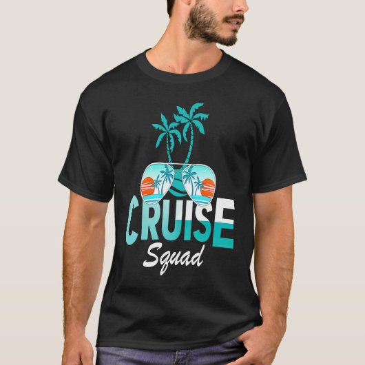 Cruise Squad Family Matching Cruise Trip Vacation  Tシャツ (正面)