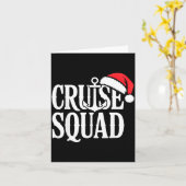 Cruise Squad Festive Srit Nautical Lovers Christma カード (黄色い花)