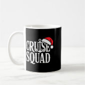 Cruise Squad Festive Srit Nautical Lovers Christma コーヒーマグカップ (左)