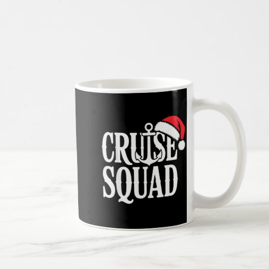 Cruise Squad Festive Srit Nautical Lovers Christma コーヒーマグカップ (右)