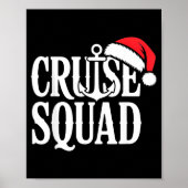 Cruise Squad Festive Srit Nautical Lovers Christma ポスター (正面)