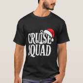 Cruise Squad Festive Srit Nautical Lovers Christma Tシャツ (正面)