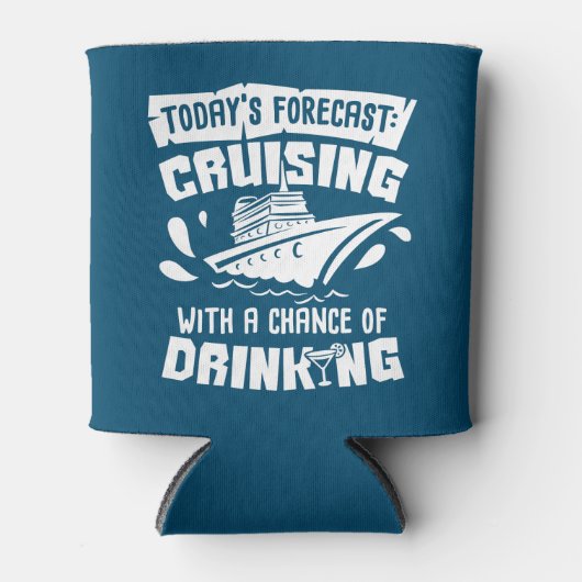 Cruise with a Chance of Drinking Funny Ship 缶クーラー (正面)