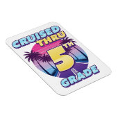 Cruised Thru 5グレード卒業フレックス マグネット (右側)