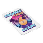 Cruised Thru 6グレード卒業フレックス マグネット (右側)