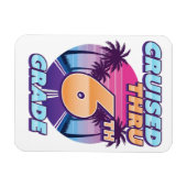 Cruised Thru 6グレード卒業フレックス マグネット (横)