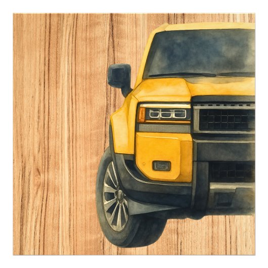 Cruiser Wood フォトプリント (正面)