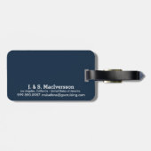 Cruisinの漫画の行こう遊航船 ラゲッジタグ (裏面横)