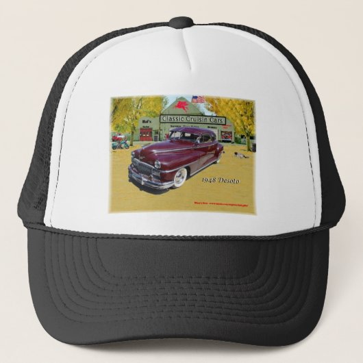 Cruisinクラシックな車1948年のDesoto キャップ (正面)