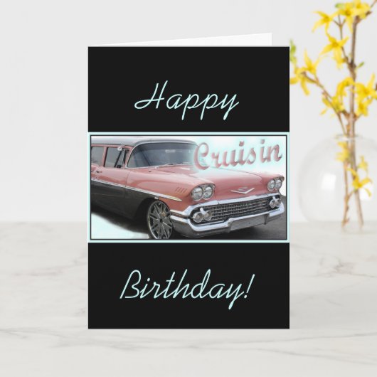 Cruisin カード (黄色い花)