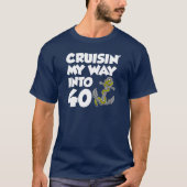 Cruisin 40への私の方法(暗闇で) tシャツ (正面)