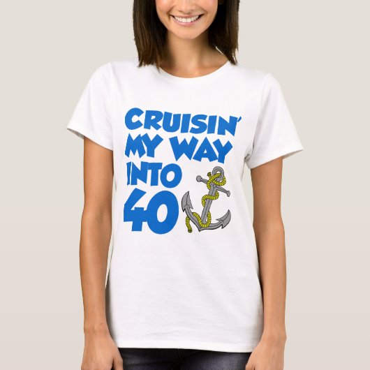 Cruisin 40への私の方法 tシャツ (正面)