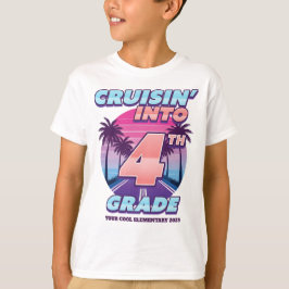 Cruisin’ Back to School 4th Grade Tシャツ